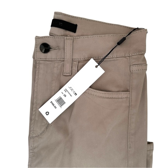 NWT JOE'S JEANS Charlie High-Rise Stretch Coated Skinny Ankle Jeans Stoneware 25 - Picture 5 of 5